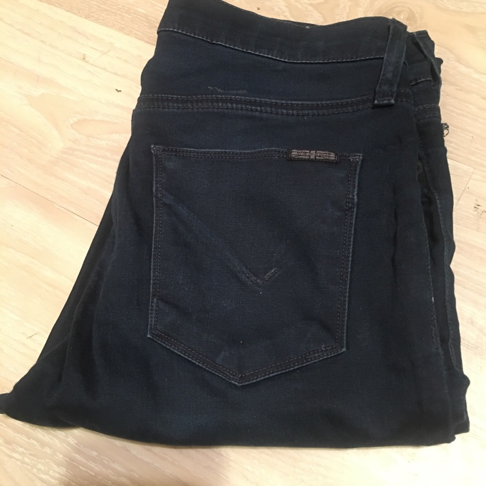HUDSON BRAND-Nico Midrise Super Skinny Dark SZ 28